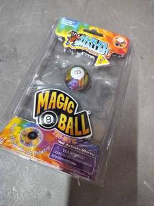 lot 2115 image: Worlds Smallest Magic 8 Ball