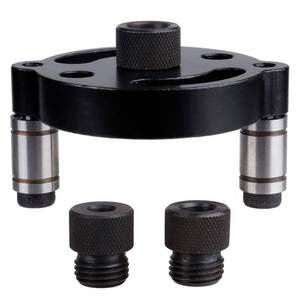 lot 6364 image: Wolfride Self Centering Doweling Jig Handheld Drill Guide for Straight Holes 6mm 8mm 10mm