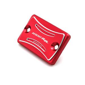 lot 6390 image: crazy sport Rear Brake Fluid Reservoir Cover Cap For Honda CBR1000RR 1000RR 2004-2007 2006 2005 Motorcycle Master Cylinder Tank Cap Accessories (Rear Cover Red)