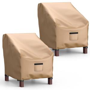 lot 6394 image: Mrrihand Patio Chair Covers Waterproof, Lounge Deep Seat Cover, Heavy Duty Outdoor Lawn Patio Furniture Covers (29 W x 30 D x 36 H - 2 Pack)