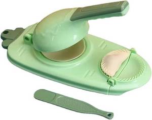lot 6433 image: 2 In 1 Dumpling Maker Press Kitchen Empanada Maker Press Mold Manual Baking Pastry Dumpling Skin Wrapper Mould for Empanada, Ravioli, Pierogi, Hand Pie(Green)