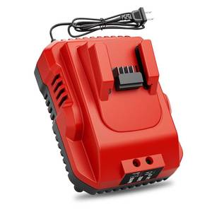 lot 6481 image: KOOMICY 18V Battery Charger Replacement for Milwaukee M18 Battery Charger Compatible with Milwaukee 18V Charger 48-59-1812 Red