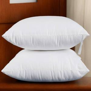 lot 6490 image: WavingSpark Set of 2, 18 x 18 Inches Throw Pillow Inserts, Square Decorative Couch Sofa Pillow Inserts