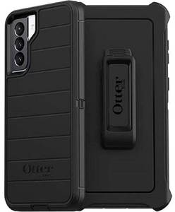 lot 8094 image: OtterBox DEFENDER SERIES Case & Holster for Samsung Galaxy S21 5G - Black
