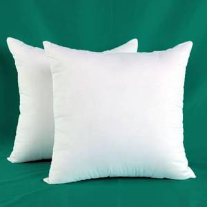 lot 8113 image: Winighting Set of 2 Ultra Plump Cotton Fabric 18 x 18 Inches Throw Pillow Inserts, Down Alternative Couch Pillow Inserts Bed Pillows for Decorative Pillow Covers.