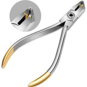 lot 8127 image: Braces Wire Cutter Hard Wire Cutter Pliers Wire Cutters Braces Stainless Steel Brace Removal Tooth Pulling Kit Tool for Cutting Titanium Alloy Archwire (Distal End Cutter, 1 Pack)