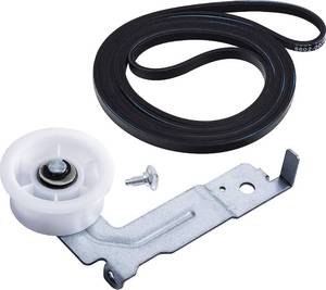 lot 8154 image: BlueStars DC93-00634A Dryer Idler Pulley & 6602-001655 Drum Belt - Exact Fit for Samsung & Kenmore Dryers - Replaces 6602-001314 PS4133825 DC96-00882B DC96-00882C
