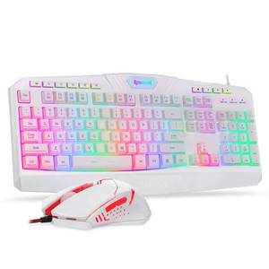 lot 8212 image: Redragon S101 Gaming Keyboard, M601 Mouse, RGB Backlit Gaming Keyboard, Programmable Backlit Gaming Mouse, Value Combo Set New Version