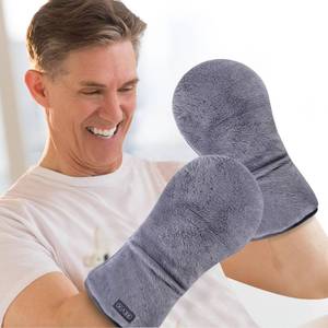 lot 8270 image: REVIX Heated Mitts for Arthritis and Hand Therapy, Microwavable Hand Warmer for Women and Men in Cases of Stiff Joints, Trigger Finger, Microwavable Therapy Mittens Unscented Hand Muff