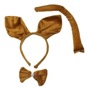lot 8289 image: Kirei Sui Kangaroo Headband Bowtie Tail 3pcs Costume