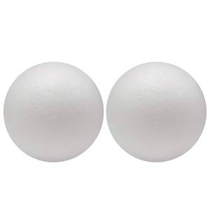 lot 8291 image: Crafjie 8 inch 2pcs Giant Foam Balls, Smooth Large White Foam Balls, Solid Craft Balls for Christmas DIY Ornaments and School Projects and Modeling Projects, for Arts and Crafts.