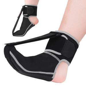lot 8357 image: COMFORCE Plantar Fasciitis Night Splint Socks, Adjustable Plantar Fasciitis Brace for Foot Drop, Achilles Tendonitis, Heel Spur, Pain Relief, Black(Medium)