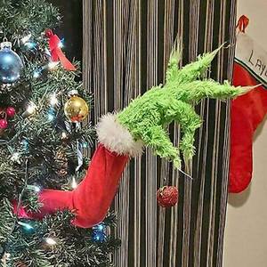 lot 8374 image: TOCLIU Elf Body Tree Decorations, Elf Arms for Christmas Tree Ornaments Xmas Christmas Tree Topper Party Supplies Christmas Decorations Indoors Home Decor