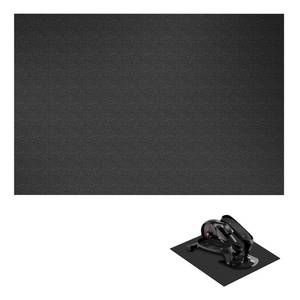 lot 8436 image: Ellipse Machine Non-Slip Mat, Apply to Under Desk Elliptical Peddler While Sitting, Perfect for Electric Seated Foot Pedal Exerciser, Enhanced Stability & Floor Protection (Black)