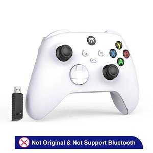 lot 8437 image: DYONDER Wireless Controller 2.4GHZ Compatible with Xbox One,Xbox Series XS,Xbox One XS,PC Windows 7810,Game Controller,Wireless Gamepad with Share Button3.5mm Headphone Jack(Blue) NO Battery
