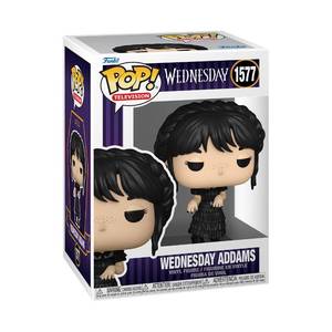 lot 8449 image: Funko Pop TV Wednesday - Raven Wednesday Addams