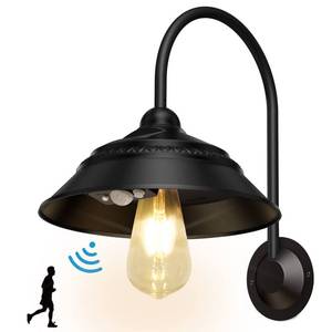 lot 9044 image: Ufelizor Solar Barn Light Solar Wall Mount Light Outdoor Retro Sconce Light with 3 Lighting Modes & Motion Sensor, Waterproof Solar Farmhouse Light Outdoor for Barn Chicken Coop Garage Shed