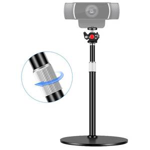 lot 9090 image: Nycetek Webcam Tripod Stand for Desk Webcam Stand for Logitech Brio  C920  C922 - Height & Angle Adjustable Desktop Tripod for Light & 14 Thread for Live Streaming  Video Calling
