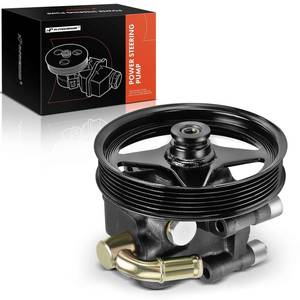 lot 10149 image: A-Premium Power Steering Pump, with Pulley, Compatible with Ford F-150 2004-2008, Expedition 2003-2006 & Lincoln Mark LT 2006-2008, Navigator 2003-2006, 4.6L 5.4L, Replace # N7120122A1, 2L7Z3A674CARM - Retail $80.57