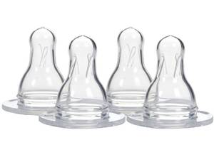 lot 10162 image: Dr. Browns Natural Flow Preemie Standard Nipple pack of 4