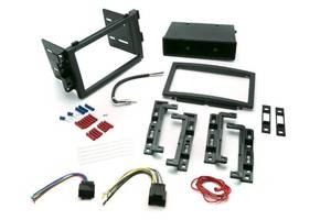 lot 10175 image: Scosche ICGM10BN Complete DoubleSingle DIN Stereo Installation Kit for Select Non-Amplified 2006-17 General Motors Vehicles - No Steering Wheel Remote - See Fit Guide in Images to Verify Your Vehicle