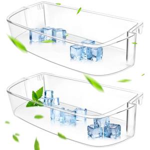 lot 5278 image: Cenipar Upgrade WPW10710203 Refrigerator Door Shelf Bin Replacement, Replaces W10451871 W10463668 W10710203 WPW10710203VP For Whirl-pool Ken-more May-tag Refrigerator Door Shelf bin