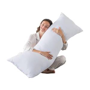 lot 5281 image: BedTreat Full Body Pillow Insert for Adults - Soft & Fluffy Body Pillow for Side Sleepers - Long & Breathable Body Pillow Insert(20 X 54,White)