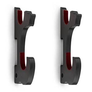 lot 6005 image: Ekkhysis Sword Holder Wall Mount 2-Tier Velvet Padded Hook Katana Holder Adjustable Display Hanger for Samurai Sword Tanto Rapier Light Saber Cosplay Blade Tanjirou Demon Slayer Weapon Rack