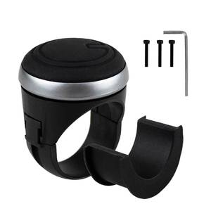 lot 6073 image: 1 PC Steering Wheel Spinner Wheel Knob,Universal Handle Ball Steering Wheel Booster,Steering Wheel Knob for Multiple Vehicle Types (Black)