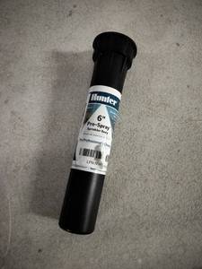 lot 6088 image: Hunter. Sprinkler Black