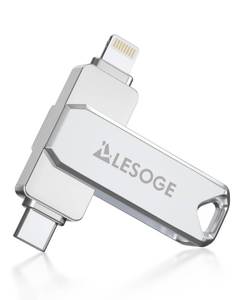 lot 6122 image: MFi Certified 128GB Flash Drive for iPhone Photo Stick, USB Thumb Drives Memory Stick High Speed USB Stick External Storage for iPhoneiPadAndroidPC