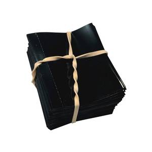 lot 6134 image: 55 x 60 mm Black Shrink Sleeve for Liquor Bottles, Beverage Bottles, Sauce Bottles and More. Compatible Diameter Range 1�� �� 1 14�� - Bundle of 200