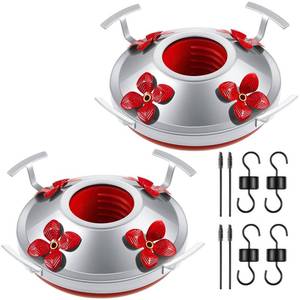 lot 6143 image: Hummingbird Feeder Bottom Set Hummingbird Feeder Accessories Outdoors Feeder Bottom Plastic Hummingbird Feeders Accessory Hooks Hummingbird Feeder Brushes (10)