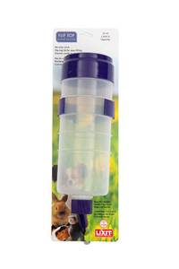 lot 6150 image: Lixit Lever Valve Top Fill No Drip Water Bottles for Rabbits, Chinchillas, Ferrets, Guinea Pigs and Adult Rats (32oz)
