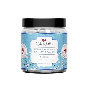 lot 6188 image: Wabi Whiffs Fizzing Toilet Bombs �� Plush  Natural Bathroom Deodorizer  Odor Eliminator Tablets for Freshness & Cleanliness  Eco-Friendly Septic Safe Tablets  60 Count 