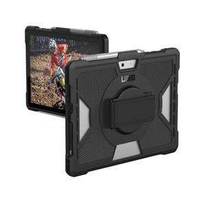lot 6218 image: URBAN ARMOR GEAR UAG Microsoft Surface Go 4  Surface Go 3  Surface Go 2  Surface Go Case 10.5-inch Screen wHand Strap Outback Feather-Light Rugged Military Drop Tested Cover, Black