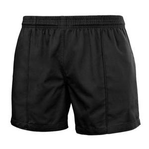 lot 6219 image: FitsT4 Men &amp Women Pro Rugby Shorts Sports Team Training Wear Elastic Waist Shorts with Pockets White S&nbsp