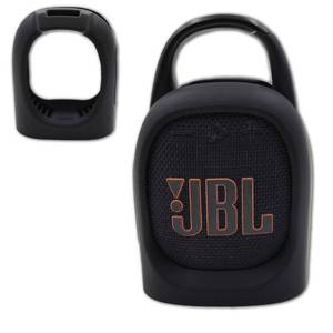 lot 6251 image: xcivi Silicone Cover Case for JBL Clip 5 - Ultra-Portable, Waterproof&Dustproof Bluetooth Speaker, Protective Soft Skin Sleeve for JBL Clip 5 Speaker Accessories(Only Case) (Black)