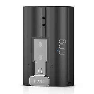lot 6266 image: Ring - Quick Release Rechargeable Lithium-ion Battery for Select Devices - Retail $86.2