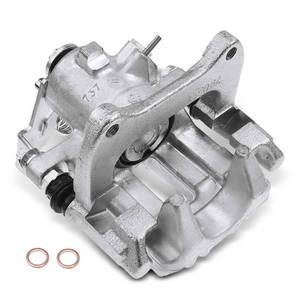 lot 6276 image: A-Premium Disc Brake Caliper Assembly with Bracket Compatible with Select Audi Models - A4 2003-2006, A4 Quattro 2003-2006 - Rear Left Driver Side
