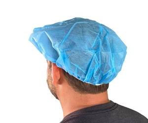 lot 6283 image: Old South Trading Disposable Bouffant Cap - Hair Net - Hair Nets for Food Service - Surgical Caps for Women and Men - 24 in - 50 Pack&nbsp