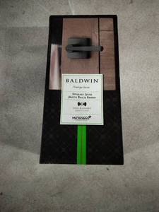 lot 6299 image: Baldwin. Prestige Series Spy Glass Lever