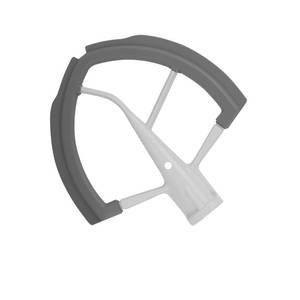 lot 10040 image: White 6 Quart Flex Edge Beater for KitchenAid Bowl-Lift Stand Mixers With Silicone Edges For Kitchen Aid Accessories and Attachments