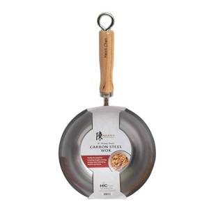 lot 10086 image: Helens Asian Kitchen Wok, Carbon Steel, 8-Inch