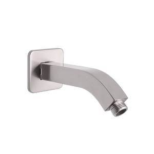 lot 10129 image: HarJue Shower Arm, Rain Shower Head Extension Extender, With Flange and Teflon Tape, Made of Thicken Stainless Steel for Bathroom Rainfall Showerhead (20 Inch, Brushed Nickel)