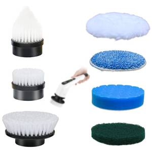 lot 10140 image: Leebein Electric Spin Scrubber Replacement Brush Heads, 7pcs Extra Brush Accessories Kit for All Brands of OEM ANS-8050 & ANS-8051 Cordless Cleaning Brush - Scrubber Not Included