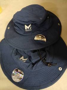 lot 10173 image: Mission Sun Hat Blue 2 Pack