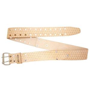 lot 10212 image: Leather Work Belt in Saddle Leather