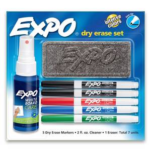 lot 6363 image: Expo. Dry Erase Marker Set