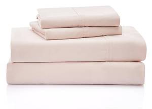 lot 6364 image: UGG 11797 Alahna Full Bed Sheets and Pillowcases 4-Piece Set Sleep in Luxury Machine Washable Deep Pockets Wrinkle-Resistant Breathable Cozy Comfort Silky Cooling Sheets, Full, Shell